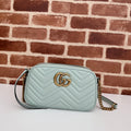 Gucci GG Marmont Small Camera Bag Salvy Green