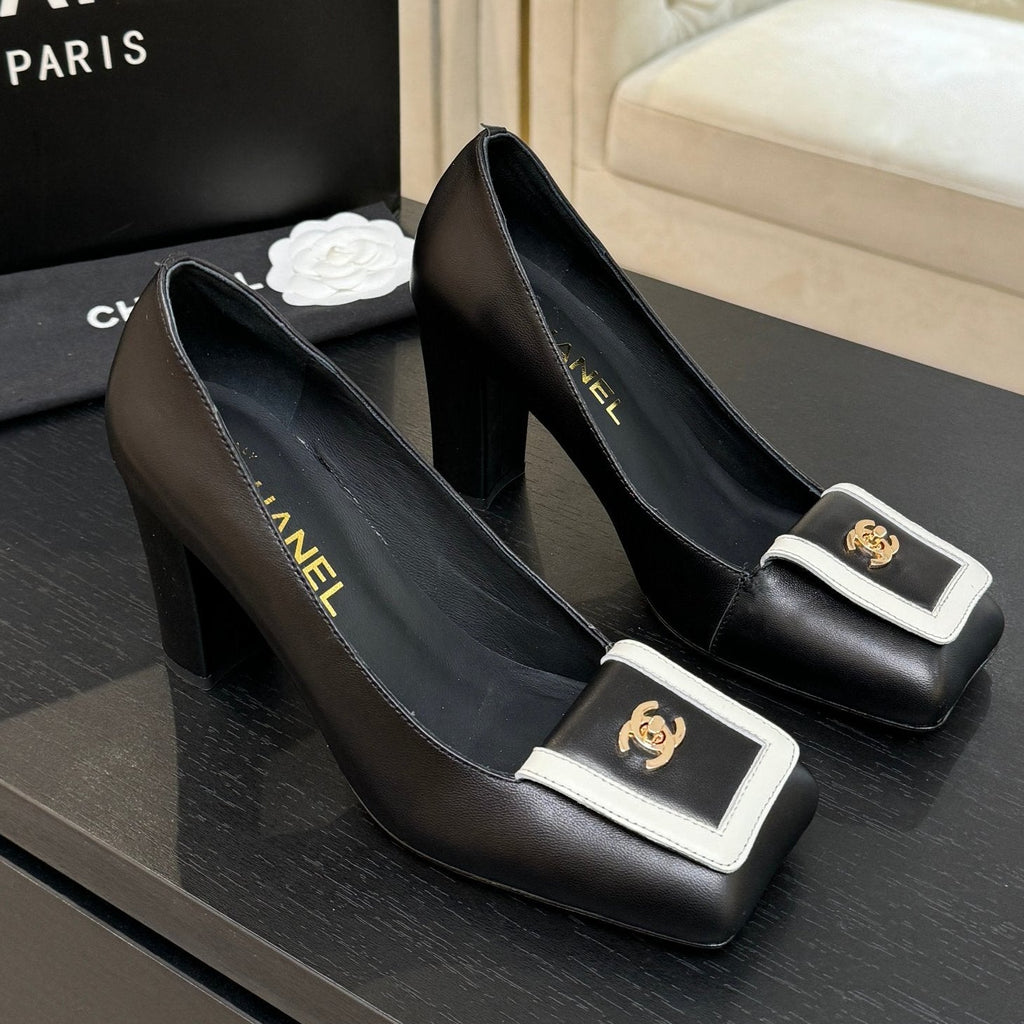 Chanel 2026 Pump Black Lambskin 653536
