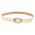 LOUIS VUITTON Monogram Vernis Belt 38.2"" 80/32 Perle RI1016 LV Auth 201570V