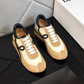 Loewe 2026 Flow Runner Sneaker Gold Black Nylon Suede 370920