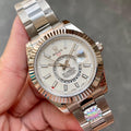 SKY-DWELLER 42 WHITE DIAL STAINLESS STEEL