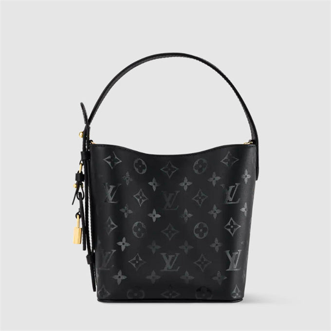 louis vuitton all in bb monogram ink bucket bag