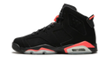 Nike Air Jordan 6 Retro Black Orange Velvet Leather