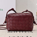Bottega Veneta 2026 Loop Bag 17cm Burgundy Leather