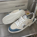 Golden Goose 2026 Ball Star Cream mix Blue Suede Denim