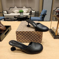 Balenciaga 26s Cup Heel Mules 45 Cowhide