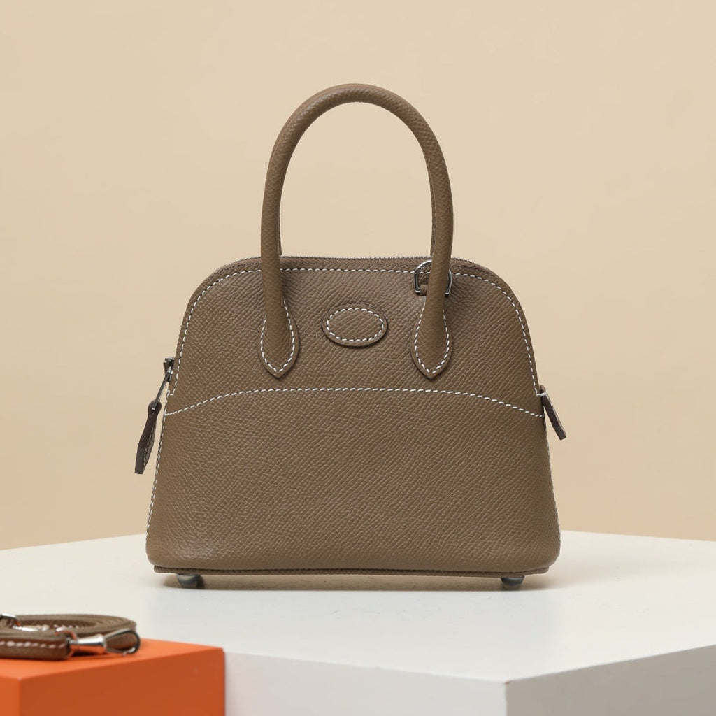 High-end Hermes 2026 Mini Bolide Bag 15cm Epsom Leather