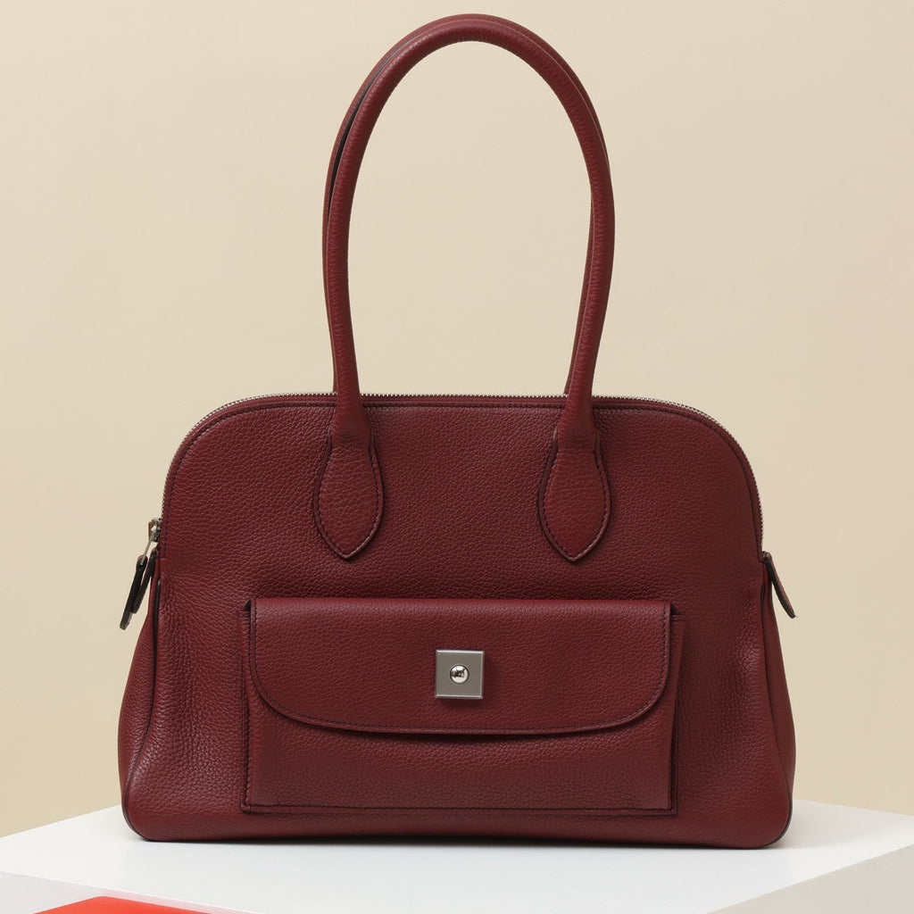 High-end Hermes 2026 Caravas 35 Bag Togo Leather