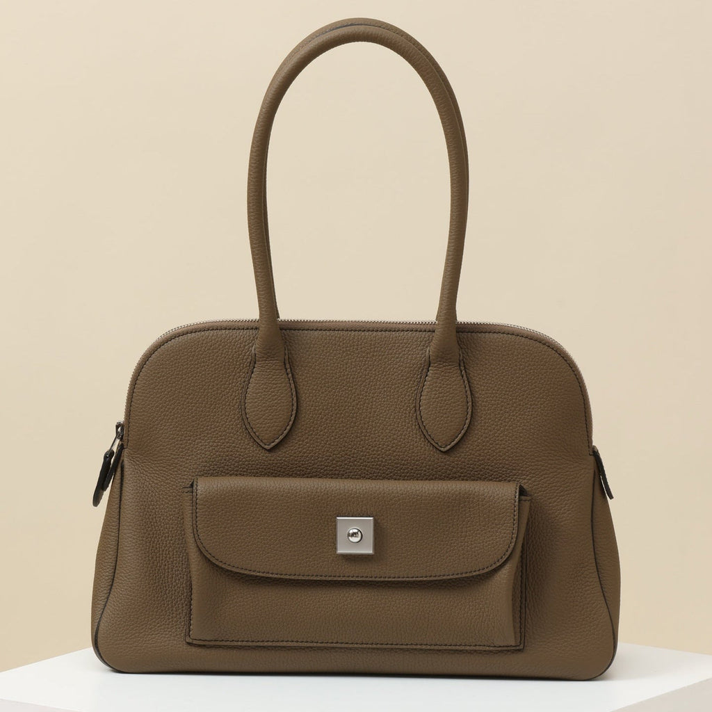 High-end Hermes 2026 Caravas 35 Bag Togo Leather