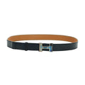 HERMES Constance Belt Leather Vintage 29.5"""" Navy Auth am11019A