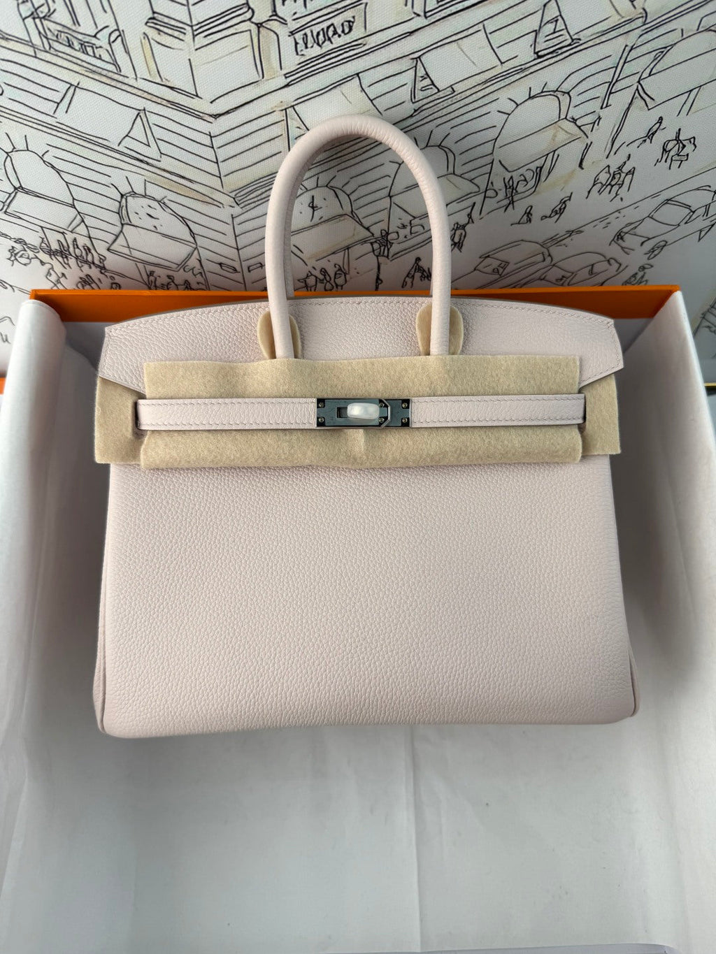High-end Hermes 2026 Birkin Bag 25cm Togo Leather