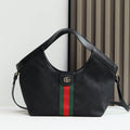 Gucci 2026 Giglio Shoulder Bag 25cm Canvas Calfskin