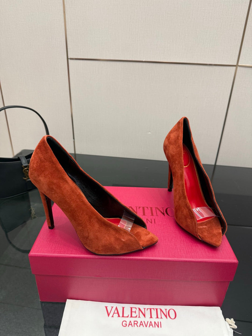 VT 26s High Heel Sandals 110 Suede Leather 725470