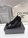 Chanel 2026 Double C Logo Pump 90mm Suede 852624