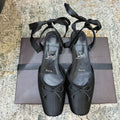 Christian Louboutin 2026 Ballet Flat 20mm Silk Leather 827594