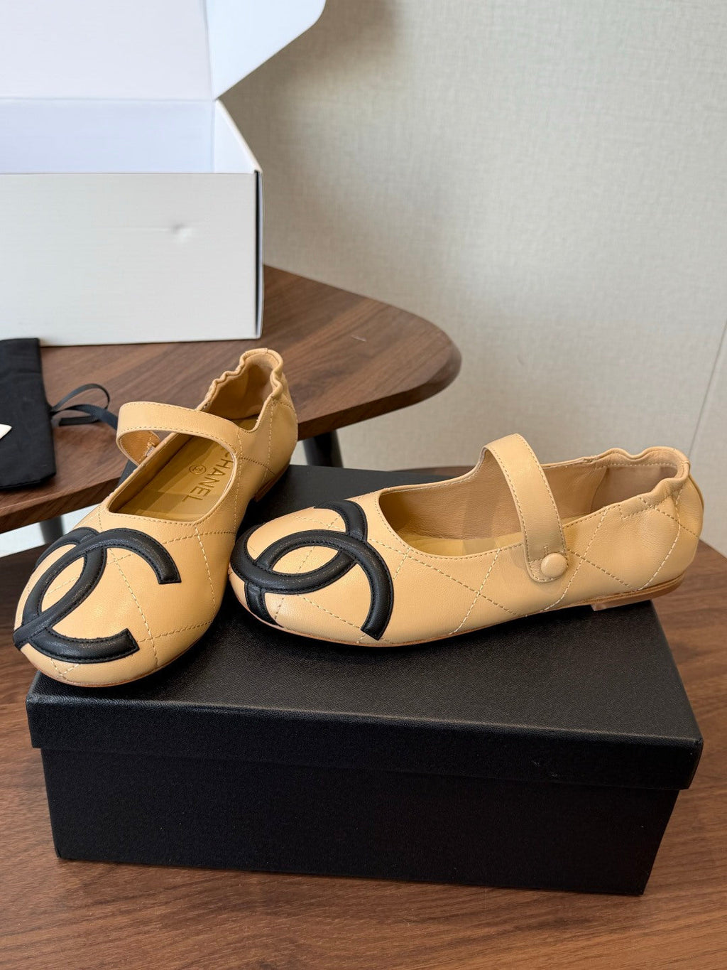 Chanel 2026 Ballet Flats Sheepskin 833983