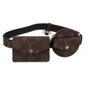 LOUIS VUITTON Monogram Ceinture Daily Multi Pocket Belt M0236 LV Auth gh628SAM