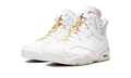 Nike Air Jordan 6 Retro White Pastel Pink Cowhide