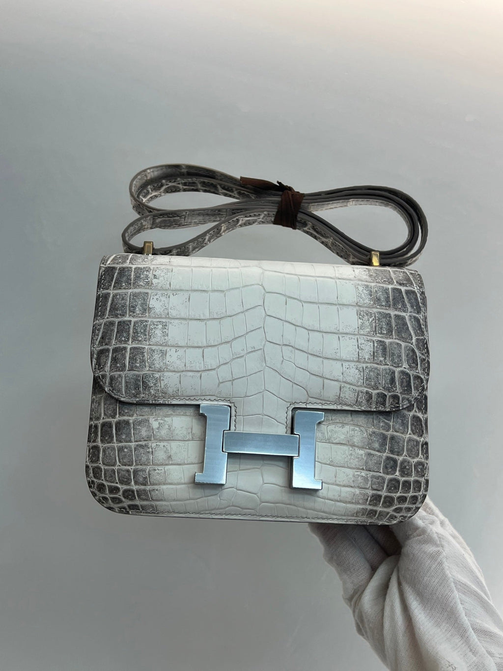 High-end Hermes 2026 Constance Bag 19cm Crocodile Leather