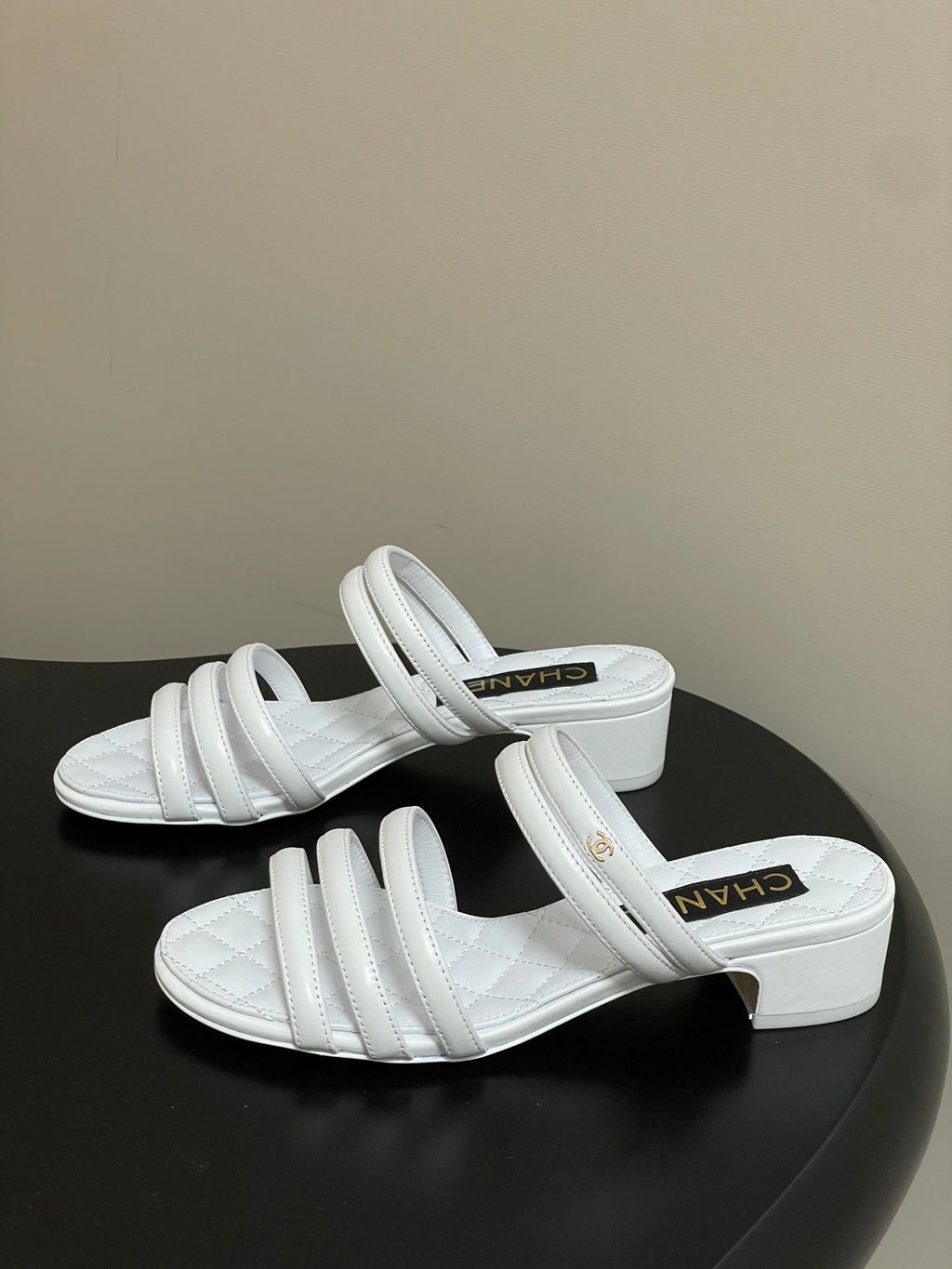 CC 26 Quilted 30mm Sandal Sheepskin 593268