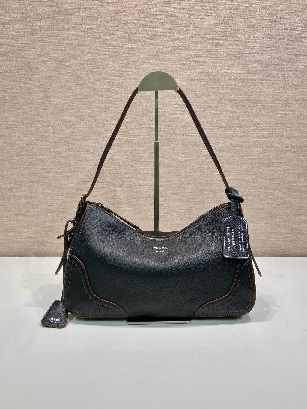 Prada 2026 Aimée Bag 36cm Grained Leather 282667