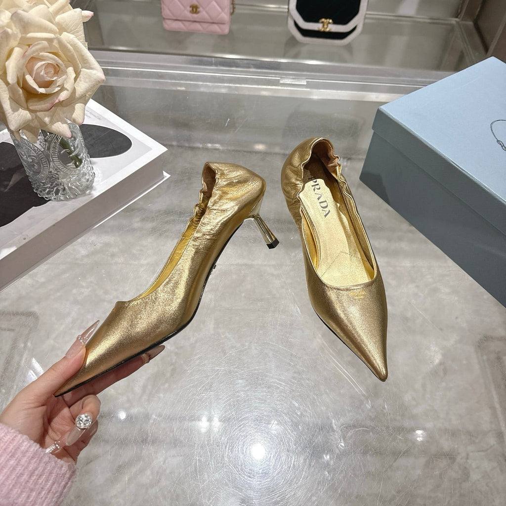 Prada 2026 Slingback Pump 55mm Sheepskin 715599