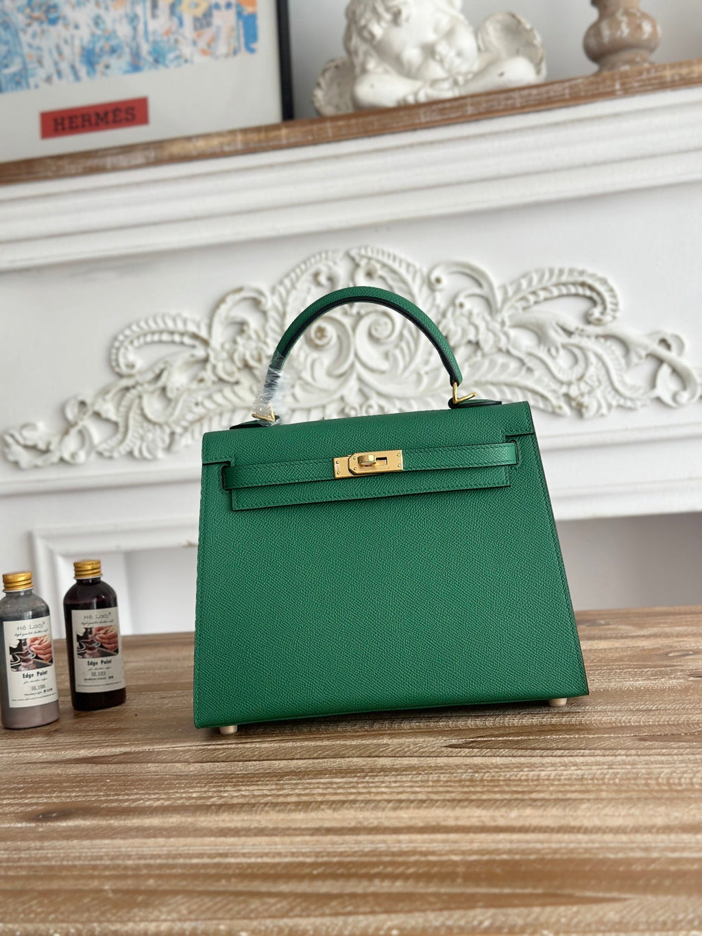 High-end Hermes 2026 Kelly Bag 25cm Epsom Leather