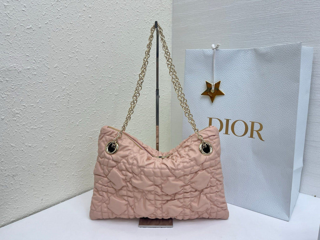 Dior 2026 Milly-La-Foret Bag 33cm Denim and Lambskin 158107