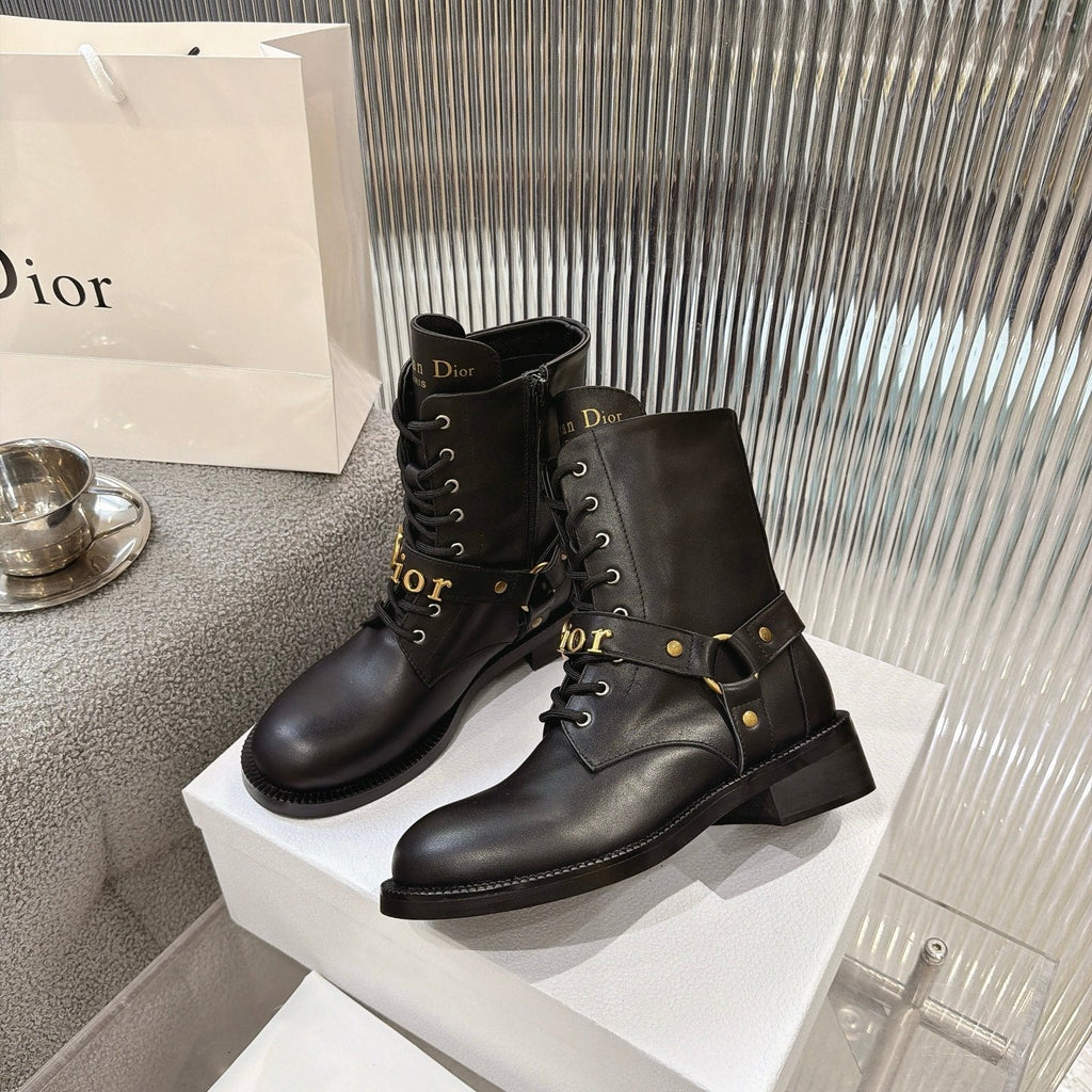 Dior 2026 Ankle Boots 35mm Suede Calfskin 927505