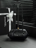 Chanel 2026 Clutch With Strap 28cm Multicolors Leather