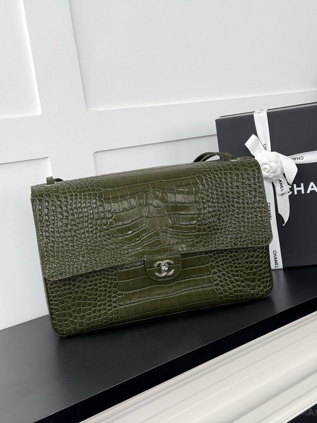 Chanel 2026 Maxi Flap Bag Suede Leather 167416