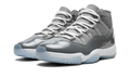 Nike Air Jordan 11 Cool Grey Patent Leather Nubuck