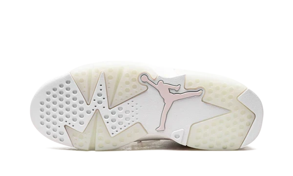 Nike Air Jordan 6 Retro White Pastel Pink Cowhide