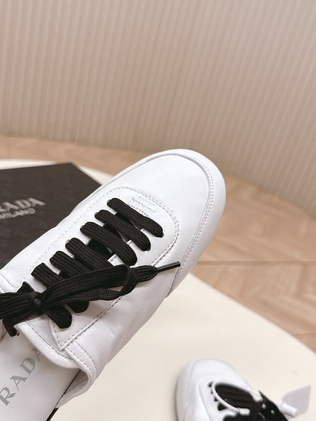 PRA 26S Mule Sneaker White Sheepskin 600617
