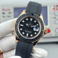 Rolex Yacht-Master 42mm Rose Gold Case Black Dial
