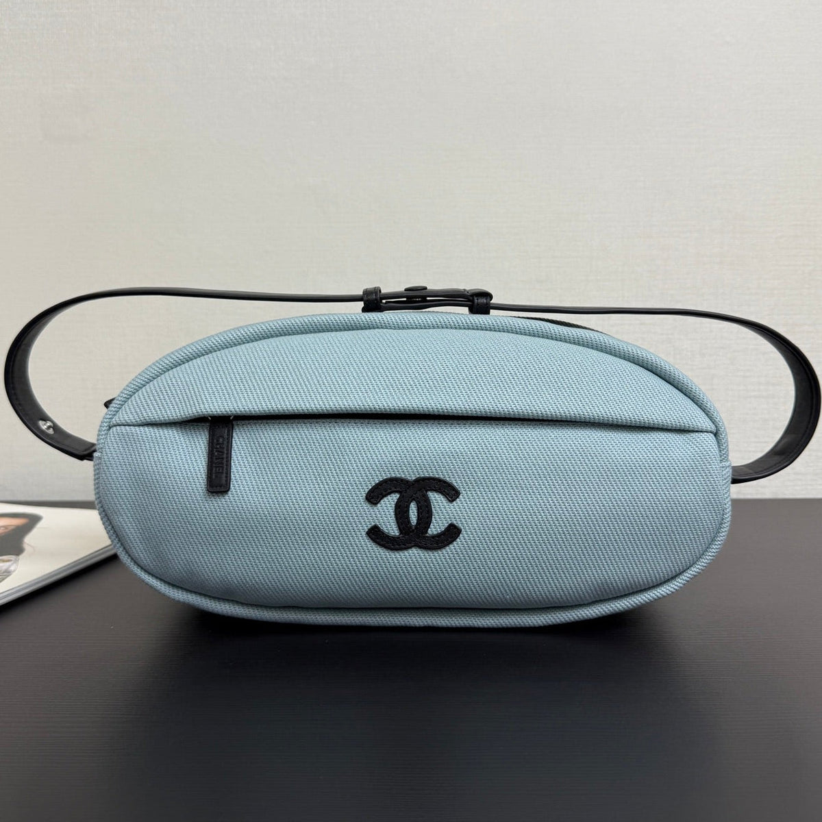 Chanel 2026 Oval Bag 36cm Canvas Leather
