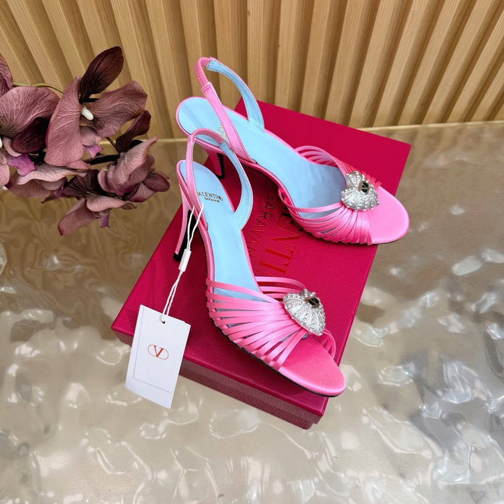 Valentino 2026 Garavani Coeur Royal 80mm Sandals 853006