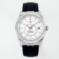 Rolex Sky-Dweller 42mm Stainless Steel Case White Dial Rubber Strap
