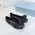 PRA 26SS Ballet Flat Black Sheepskin 592392
