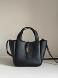 YSL 2026 Saint Laurent Le 5 à 7 Baby Bea 18cm Suede And Leather