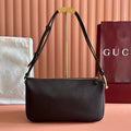 Gucci 2026 Half Horsebit Bag 31.5cm Brown Chocolate Cowhide 277449