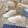 PRA 26S Sneaker White Cream Canvas 625935