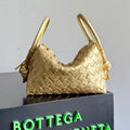 Bottega Veneta 2026 Loop Bag 21cm Intrecciato Woven Leather