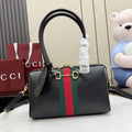 Gucci 2026 Borsetto Boston Bag Black Leather