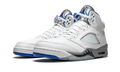 Nike Air Jordan 5 Retro White Stealth Gray Leather
